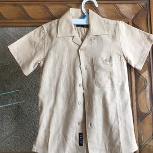 Boy’s 2T Khaki 2-Piece Set